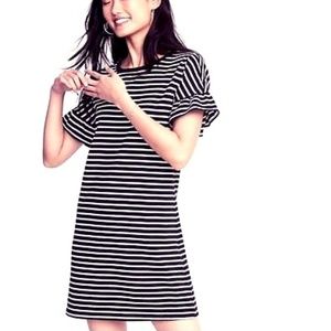 NWT - Ruffle-Sleeve Tee Dress